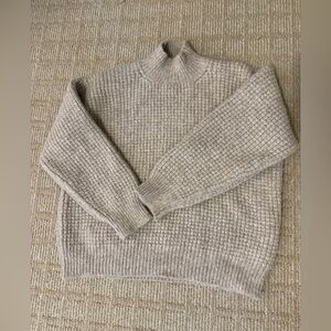 Lauren Manoogian Alpaca Waffle Pullover Sweater